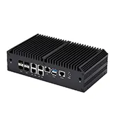 Mini PC Atom C3338R/ C3558R/ C3758R/ C3758 Onboard 4x 10G SFP+/ 5x Intel 2.5G LAN/ Mini SAS/ Console/ VGA Mini Server/ Router