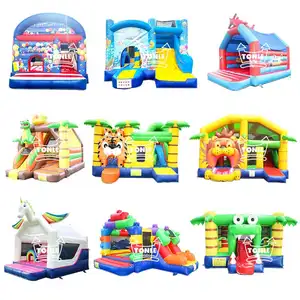Castelo inflável bouncy para crianças, adulto, preço de fábrica, bairro, casa de salto, castelo para festas, aluguer