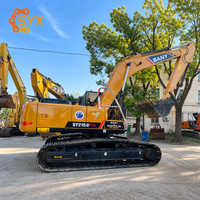 Подержанный экскаватор SANY SY215C для строительства: полная функциональная проверка, ковш 1,1 м, прочное шасси, 21 тонна