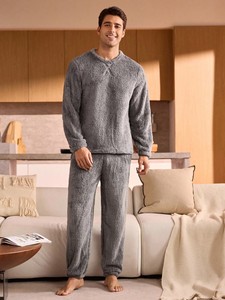 Vêtements de détente confortables pour hommes, vêtements décontractés à la mode, <span class=keywords><strong>pyjamas</strong></span> d'hiver <span class=keywords><strong>pas</strong></span> chers - Product Image 1