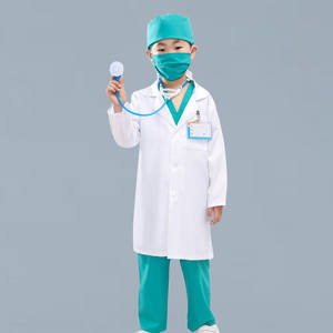 Costume de cosplay confortable de médecin et d'infirmière pour enfants, idéal pour la Journée des Métiers, les spectacles sur scène et les jeux scolaires - Product Image 3