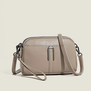 Soft PU Lady Single <b>Strap</b> Zipper Closure Water Resistant Portable <b>Shoulder</b> Crossbody Bag Women Rhombic Lattice All Tanjing - Product Image 6