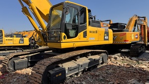 Excavadora de cadenas Komatsu PC400 de 40 toneladas de alta calidad, usada, al mejor precio, con bomba EPACE, motor, caja de cambios, PLC y componentes principales del motor. - Product Image 2