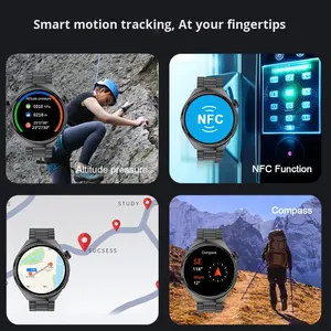 <span class=keywords><strong>Reloj</strong></span> <span class=keywords><strong>Inteligente</strong></span> LF38 con Pantalla IPS de Alta Calidad de 1.6 Pulgadas, para Hombre y Mujer, con Correa de Silicona, Carga Inalámbrica, Asistente de Voz, Monitor de Sueño y Frecuencia Cardíaca - Product Image 4