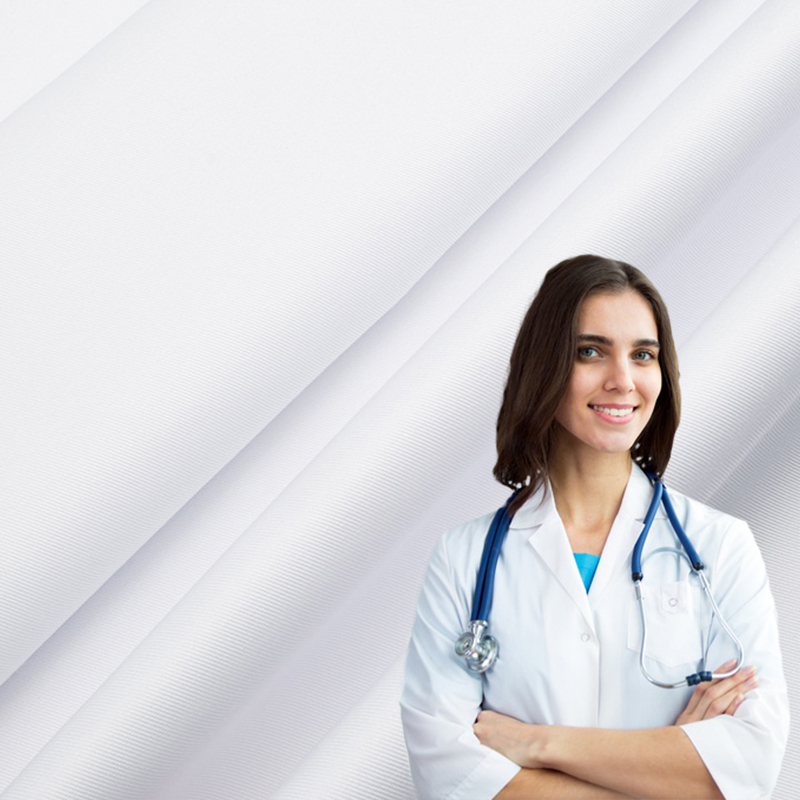 Оптовая продажа, 65 полиэстер, 35 вискозная смесь саржевого переплетения, скрабы для врачей и медсестер, костюмная ткань