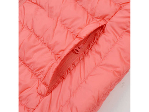 <span class=keywords><strong>Chaqueta</strong></span> de tafetán rosa para exteriores <span class=keywords><strong>sin</strong></span> mangas Chaleco de plumón para <span class=keywords><strong>mujer</strong></span> Ligero con sudaderas con capucha - Product Image 6