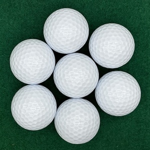 Balle de golf de tournoi Salin à deux couches, haute résilience, longue distance, durable, en Surlyn, double couche, imprimée, pour la compétition - Product Image 1