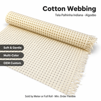 Rouleau de tissu tissé hexagonal moderne en coton naturel durable pour décoration intérieure et mobilier, idéal pour salon, vente en gros