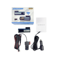 Kamera dasbor mobil, perekam Video Dvr mobil Driver tersembunyi Mini 4K 1.47 inci dengan Wifi GPS FHD penglihatan malam otomatis
