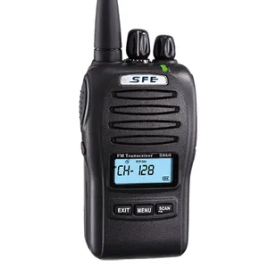 Sfe hai cách phát thanh S860 Talkie intercom hai cách phát thanh Walkie Talkie dài 3-5km màu đen tín hiệu mạnh mẽ tầm xa