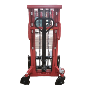 Apilador hidráulico manual de 2 toneladas | Horquilla de 1150mm y altura de elevación de 1600mm Certificado CE para el manejo de materiales al por menor de la fábrica de almacén - Product Image 1