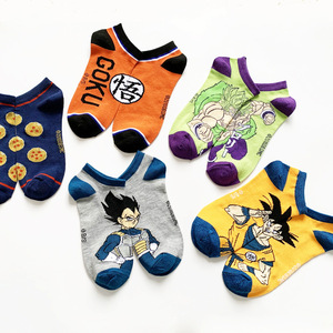 <span class=keywords><strong>Calcetines</strong></span> cortos de dibujos animados para hombre, Medias divertidas de <span class=keywords><strong>Dragon</strong></span> calcetina, Goku, bola, personalidad, novedad de 2022 - Product Image 3