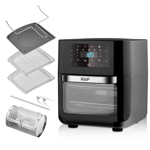 Friteuse à air RAF 1700W 12L, appareil de cuisson multifonctionnel avec circulation d'air chaud à 360 degrés, friture saine sans huile, nettoyage facile - Product Image 3
