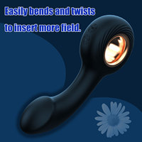Vente en gros de jouets sexuels en silicone pour adultes, plug anal à chocs électriques, stimulateur de vibration pour la chambre postérieure, masseur de masturbation étanche IPX6