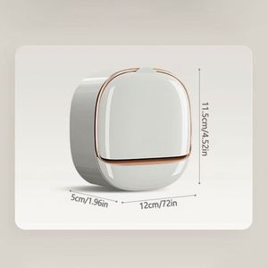 Boîte à <span class=keywords><strong>Savon</strong></span> Murale Exquise pour Salle de Bain, Support de <span class=keywords><strong>Savon</strong></span> de Luxe pour Porte de Salle de Bain, Égouttoir Non Perforé pour <span class=keywords><strong>Savon</strong></span> de Lessive - Product Image 6