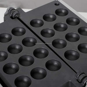 Pembuat Takoyaki Digital pemanggang wafel berbentuk bola gurita elektrik komersial mesin pembuat wafel bola ikan baja tahan karat - Product Image 3