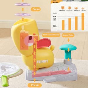 Juguetes creativos de disco volador para exteriores, lanzador de discos para niños - Product Image 5