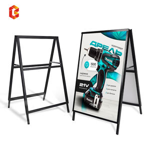 ジムプロモーション用商用金属フレームディスプレイスタンド両面アイロン - Product Image 3