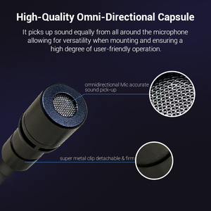 Micrófono condensador para todos los teléfonos, para videoconferencia, <span class=keywords><strong>YouTube</strong></span>, grabación de Audio y vídeo - Product Image 6