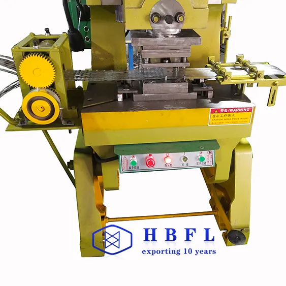 HBFL Automatic razor barbed wire making machine/razor blade making machine manufacturing equipment