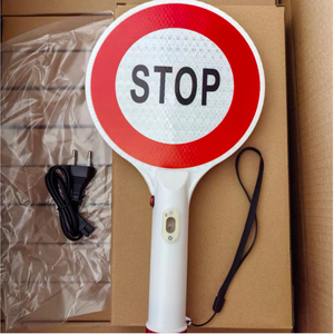 Señales de Advertencia de Seguridad Vial, Linterna <span class=keywords><strong>LED</strong></span> de Mano, Señal de Parada - Product Image 2