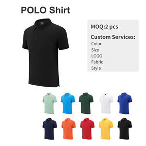 Polo promotionnel unisexe de haute qualité avec logo brodé personnalisé sur la manche pour les entreprises - Product Image 2