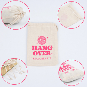 Bolsa Grande de Lona con Cordón y Logotipo, Bolsas de Muselina Reutilizables con Cordones para Compras y Almacenamiento, Bolsas de Lona de Algodón Natural - Product Image 4