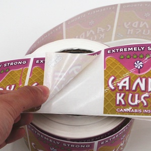 Adesivi Personalizzati a Forma Quadrata, Etichette in Carta Personalizzabili, Adesivi Impermeabili in PP per Bottiglie, per Imballaggi Alimentari, Stampa CMYK - Product Image 2