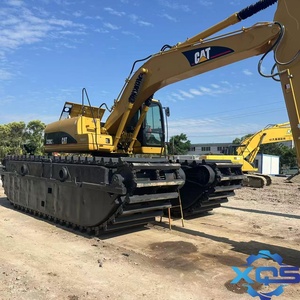 Mini-excavatrice sur chenilles d'occasion de bonne qualité, 320CL, 20 tonnes, avec boîte de vitesses PLC, pompe, modèle 2022 - Product Image 5
