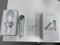 Appareil de soin galvanique portatif rechargeable pour le visage, 3 vitesses, 3 modes, pour l'application de crème, le nettoyage et le chauffage, arrêt automatique