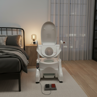 Aide à la toilette intelligente pour la sécurité dans la salle de bain
