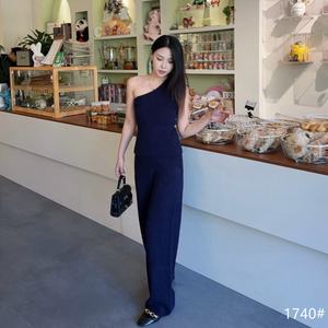 Set 3 pezzi in maglia Cardigan <span class=keywords><strong>oversize</strong></span> Top asimmetrico e pantaloni a gamba larga per <span class=keywords><strong>donna</strong></span> abiti da lavoro da ufficio Business Casual Chic - Product Image 6