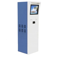 Kiosque de paiement en libre-service de stationnement extérieur multifonctionnel automatisé télécommandé
