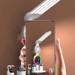 Rechargeable LED Modern Foldable <strong>Touch</strong> Control Eye Protection Reading Table <strong>Lamp</strong> for Students Bedroom Bedside Dormitory <strong>Small</strong> - Product Image 5