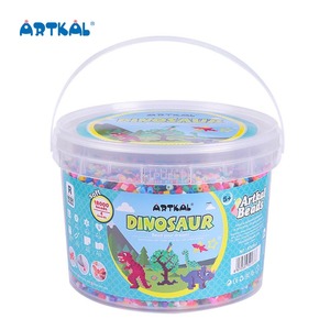 5mm Midi <span class=keywords><strong>Hama</strong></span> Jouets Pour Enfants Populaires Perles Artkal pour Série De Dinosaures - Product Image 2