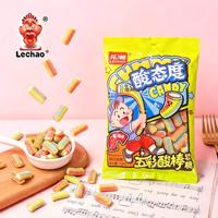 Caramelos de Regaliz Masticables Halal con Relleno Afrutado, en Forma de Barra, de Colores, 120 Unidades, Marca Privada Personalizada