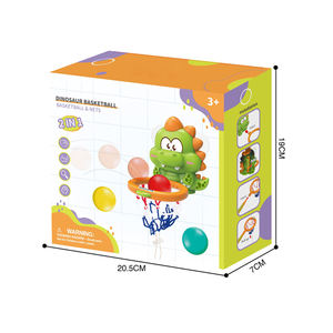 2 in1 dinosauro basket tavola cattura rete giocattolo da bagno mini palla pesce anatra bagno giocattolo 3 + - Product Image 6