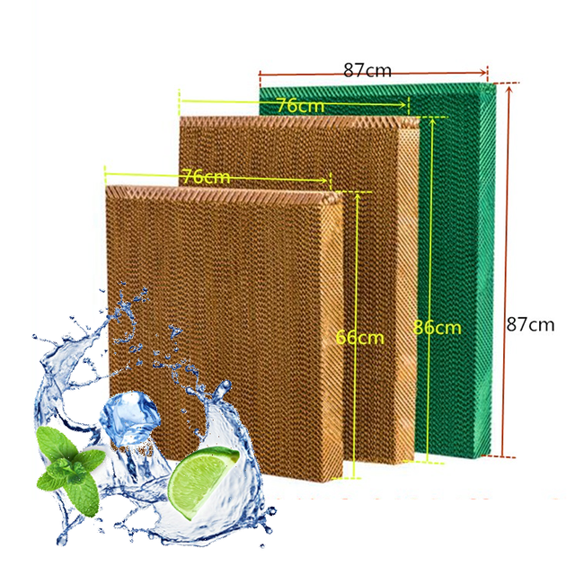 5090 6090  Cooling System for Greenhouse Poultry Chicken Farm Water Evaporative Cooling Pad
