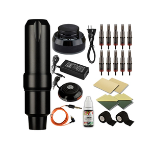 Kit de machine à tatouer rotative à prix d'usine pour traçage et ombrage, maquillage permanent, fonctionnement stable, kit de tatouage professionnel pour studio - Product Image 1