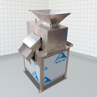 Industriële elektrische passievruchtensapcentrifuge, roller-type citrus- en citroensapcentrifuge, fruitpulperapparatuur