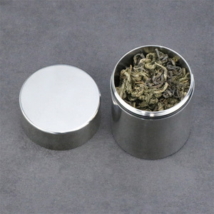 304 thép không gỉ lưu trữ chai ngoài trời kín chống ẩm trà có thể Phụ gói hộp Thuốc Du lịch cầm tay không thấm nước có thể - Product Image 2
