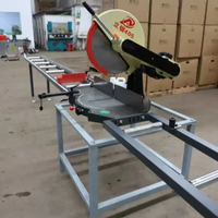 Sierra de Cabezal Único de Alta Seguridad de 1100W y 380V para Ventanas y Puertas de UPVC y Aluminio, Máquina de Corte Portátil
