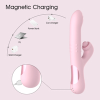 Vibrateur pour femme adulte, jouet sexuel, double vibration, massage du point G, stimulateur clitoridien, vibrateur pour femme