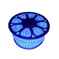 LED şerit ışık su geçirmez LED bant AC 220V SMD 5050 RGB 60LED esnek LED ışık şeridi oturma odası dış aydınlatma için