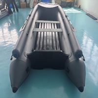 Bateau pneumatique à moteur de 4,7 m pour 8 personnes, haute vitesse, pour divertissement en plein air, fournisseur chinois pour commandes en gros