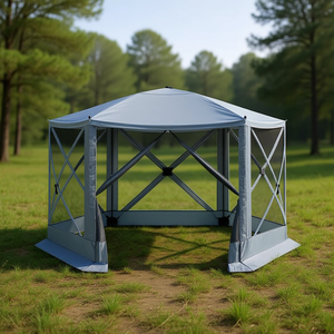 D0100XTT1YW <b>Pop</b>-<b>Up</b> Canopy 12X12 Ft Outdoor Portable <b>Tent</b> Mesh Three-Season Camping Shelter - Product Image 2