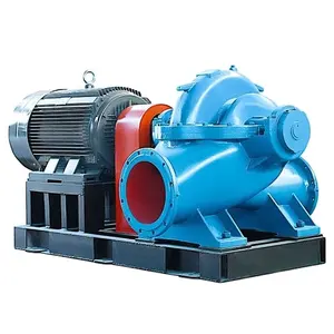 Cast Iron Centrifugal Water Pumps Axial Flow Pump Horizontal Split Case Fire Water Pump