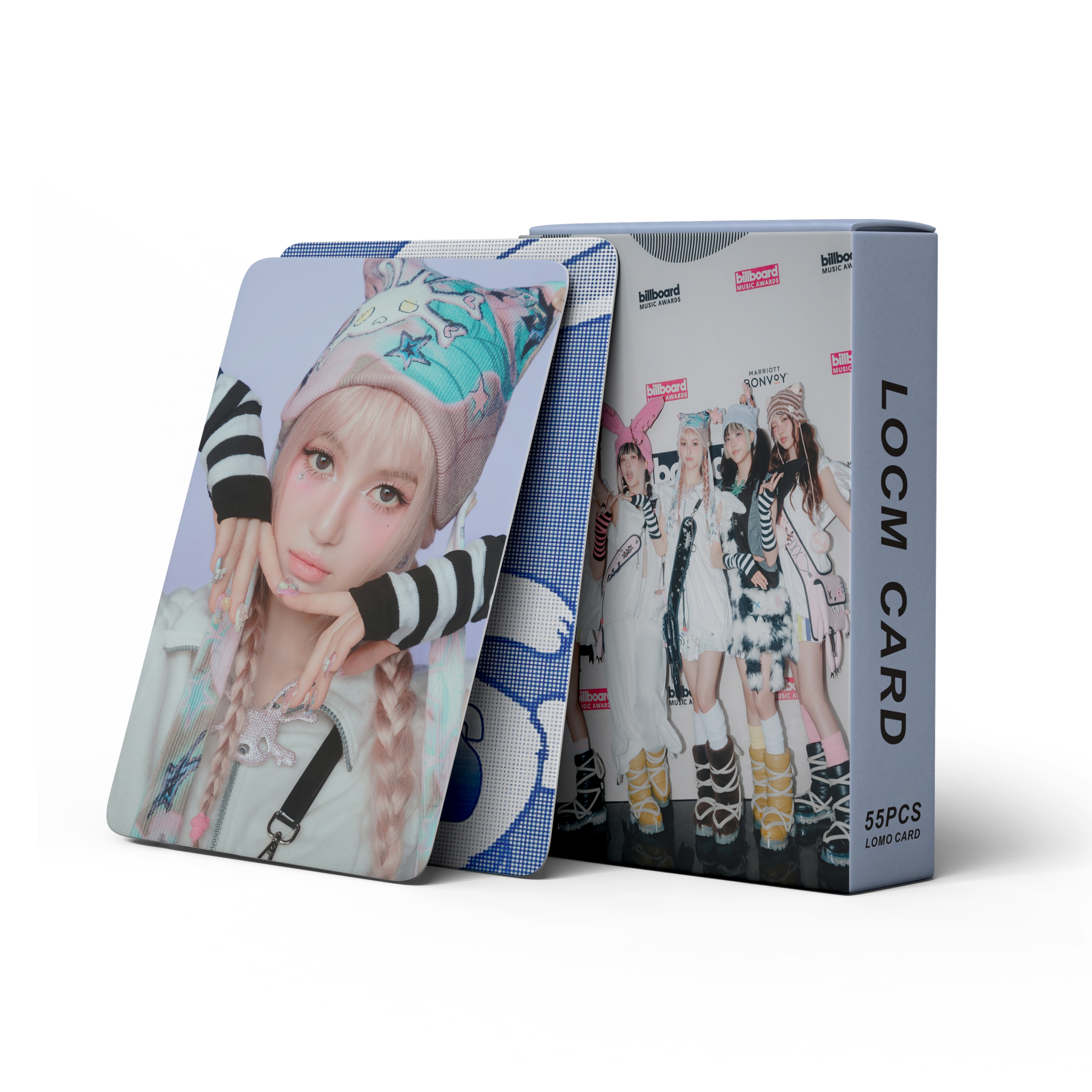 KPOPアイドル55ピース/箱BBAご挨拶フォトカードLomoカードフォト