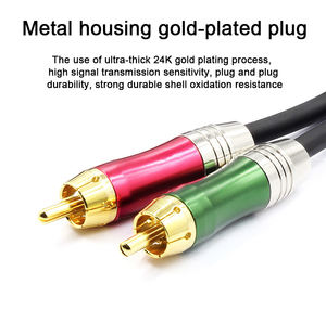 מפעל סיטונאי Xlr זכר ל <span class=keywords><strong>Rca</strong></span> תקע זכר סטריאו אודיו כבל 2 <span class=keywords><strong>Rca</strong></span> לxlr כבל רמקול - Product Image 4