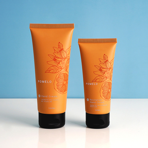 Tubi Morbidi Ricaricabili di Lusso da 50ml 100ml con Stampa Offset <span class=keywords><strong>Arancione</strong></span> per Crema Viso e Mani, Prodotti Skincare e Detergenti Cosmetici - Product Image 3